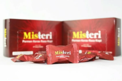 Misteri Candy Energetic Permen Kopi Permen Keperkasaan (1Box 30pcs)